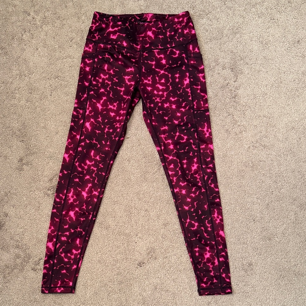CVG Pink Radioactive Full Length Leggings